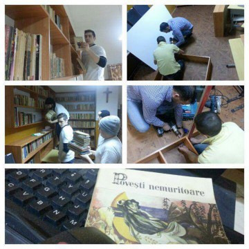 Biblioteca Viselor, la şcoala din localitatea Vadu!